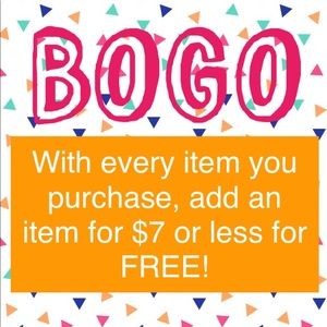 🎉🎉 BOGO SALE! 🎉🎉